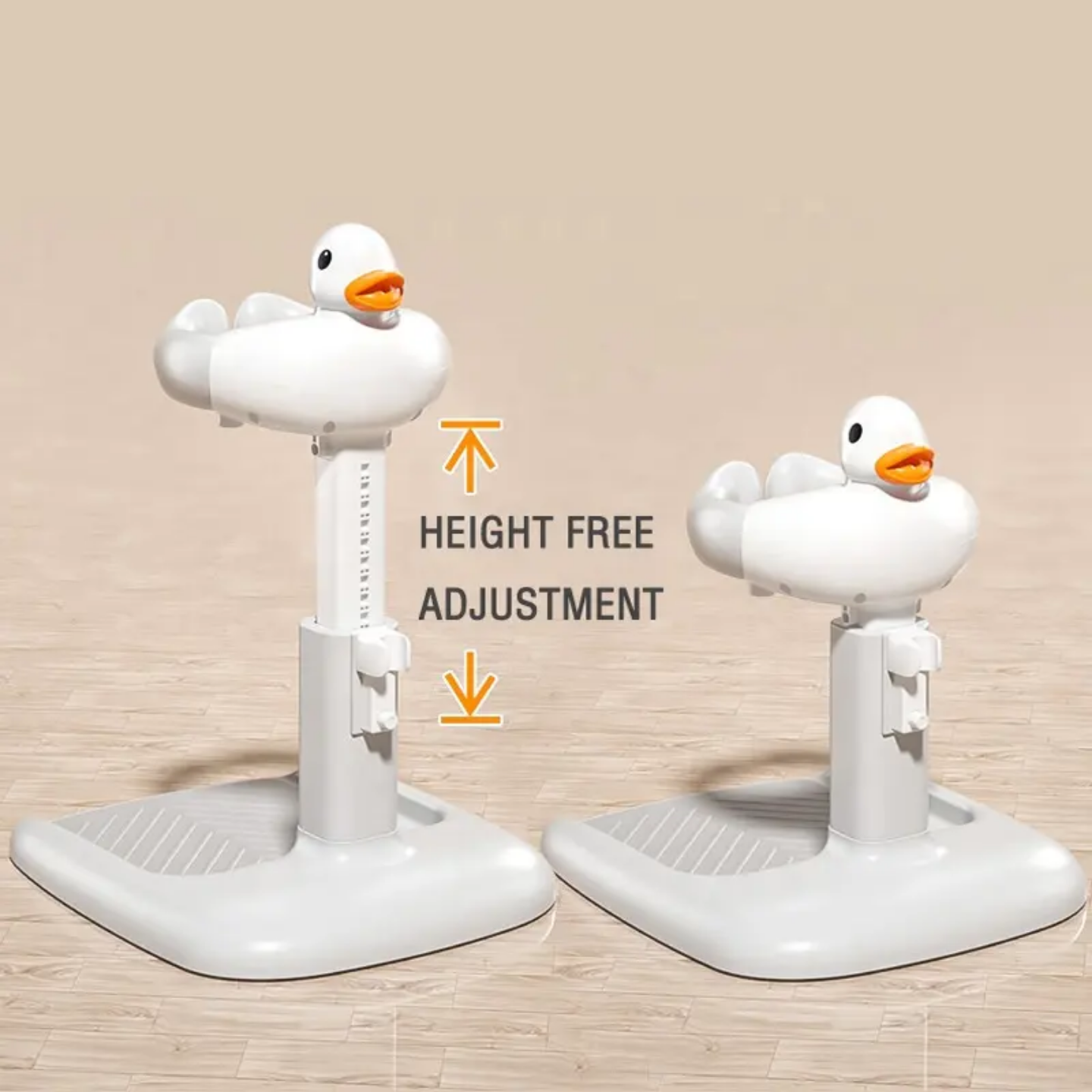 Baby Anti-Slip Standing Bath and Butt Washing Shower Support Stand - Adjustable Height, Foldable Design