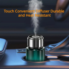 Rechargeable Car Aromatherapy Diffuser/ Humidifier with Star Projection - 160ml Large Capacity, 0 Alcohol
