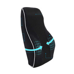 High Quality Slow Rebound Back Cushion Memory Foam Lumbar Support Pillow for Office Chair Back