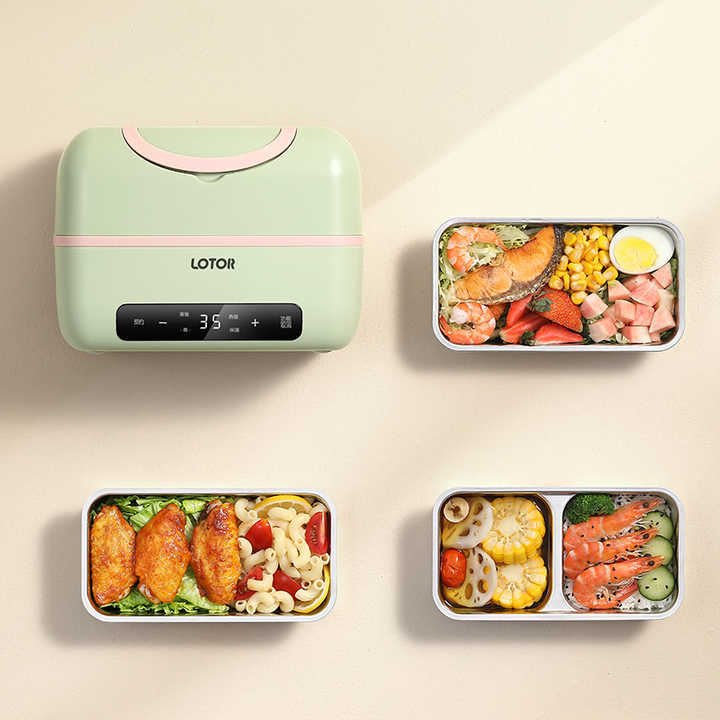 Electric Lunch Box Food Warmer Portable Food Warmer Electric Lunch Box Electric Heating Cooking Lunch Box