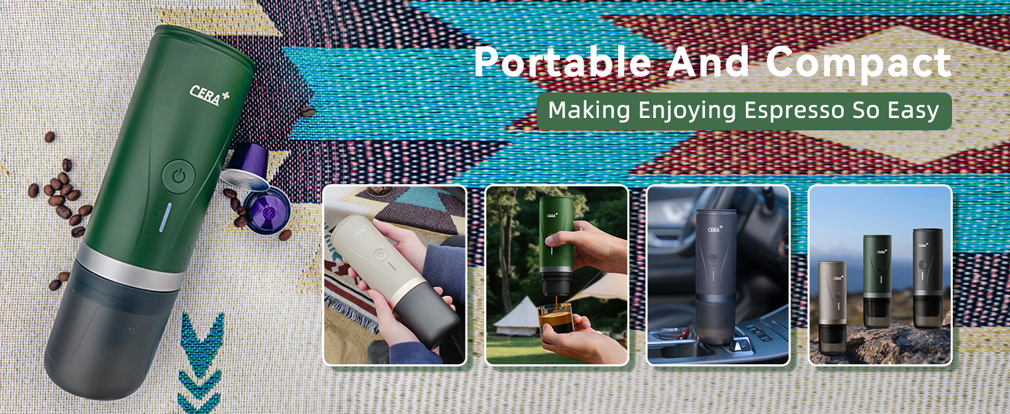 Portable Coffee Maker With Auto Heating