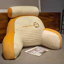Ice Silk Pregnant Women's Bedside Cushions, Waist Pillows, Large Backrest Sofa Pillows, Bed Reading Bed Pillows,pillow