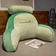 Ice Silk Pregnant Women's Bedside Cushions, Waist Pillows, Large Backrest Sofa Pillows, Bed Reading Bed Pillows,pillow