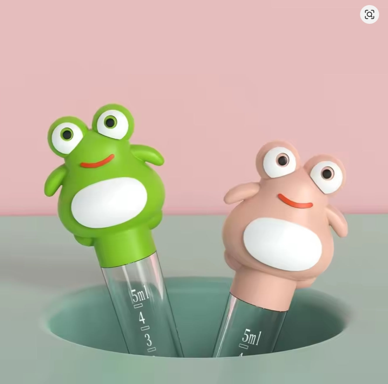 Silicone Baby Feeder with Measuring/Storage Cup - Anti-Choking, Mess-free Medicine,  Juice, Puree Dispenser