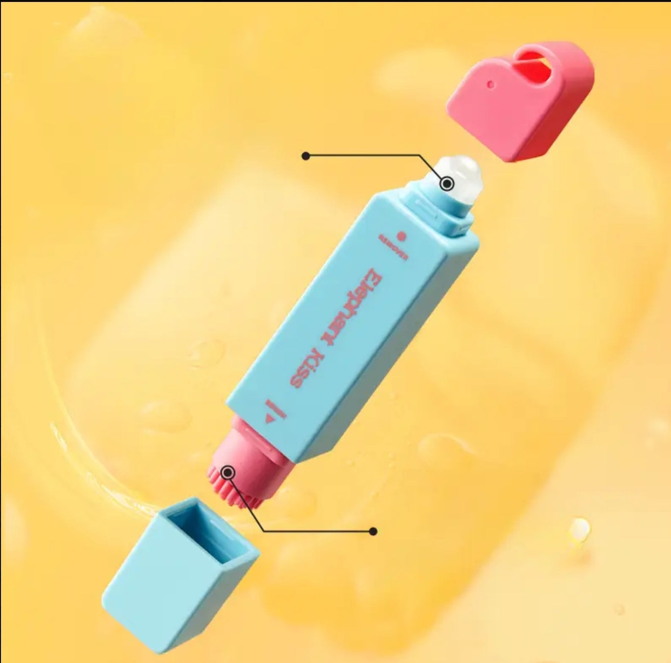 Instant Stain Remover Pen - No Rinse Formula, 2 in 1 Tips (Brush + Pen)