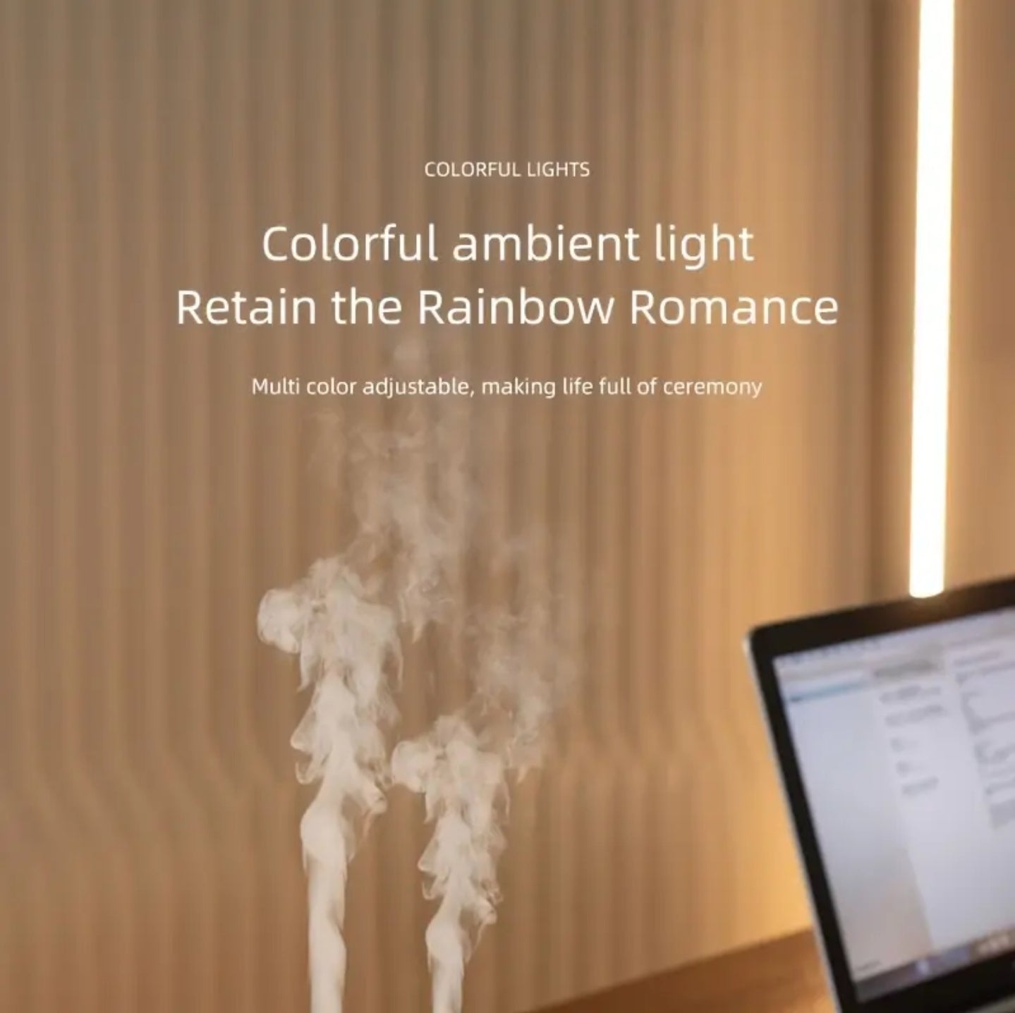 Jellyfish Aroma Diffuser with Remote Control - 7-color LED Romantic Lights, Decoration Ship Model Humidifier