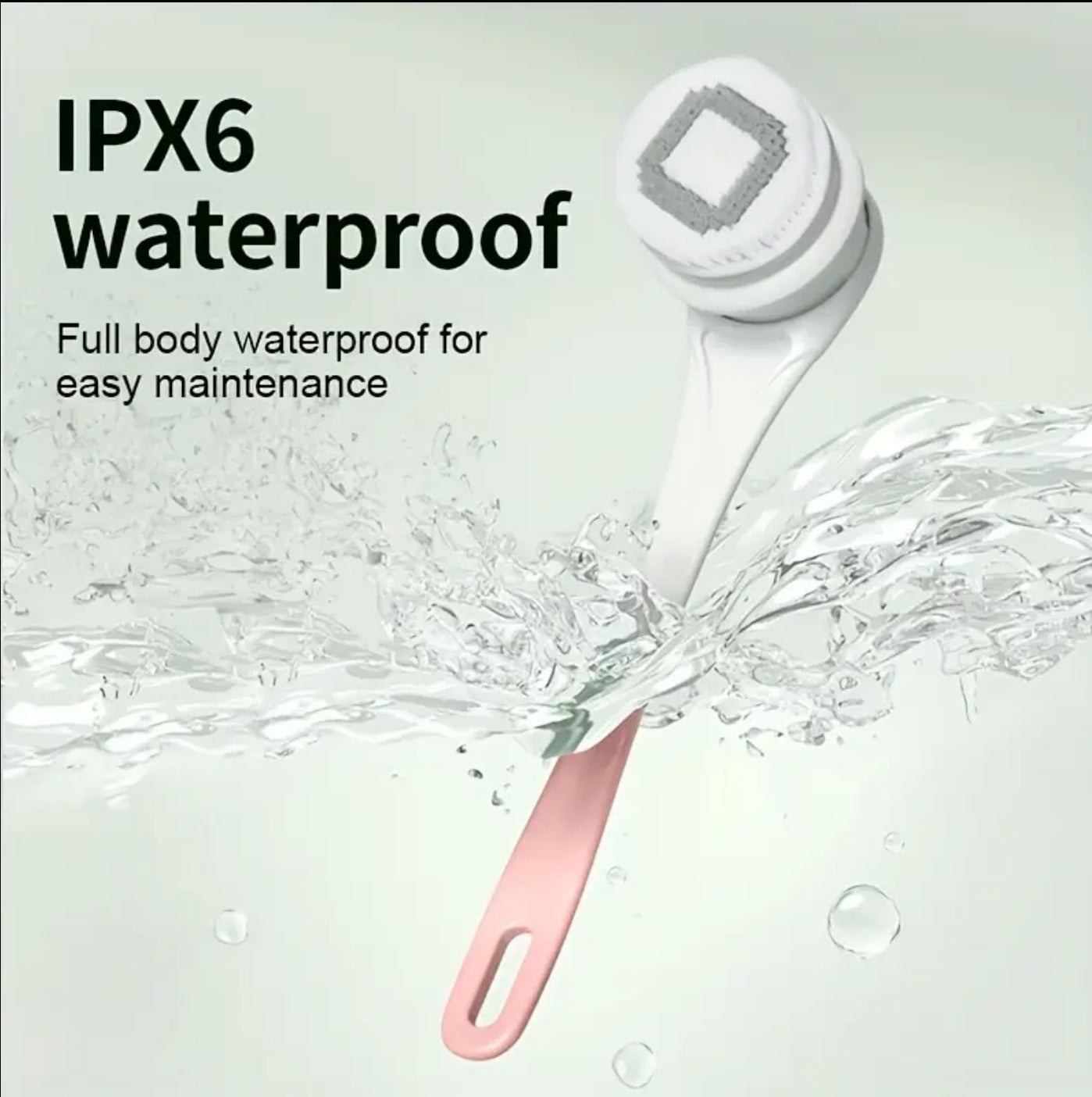 Buy 1 Get 5 Functions with Rechargeable Bath Brush - Automatic 369° Rotating Scrubbing, Exfoliation & Deep Cleaning