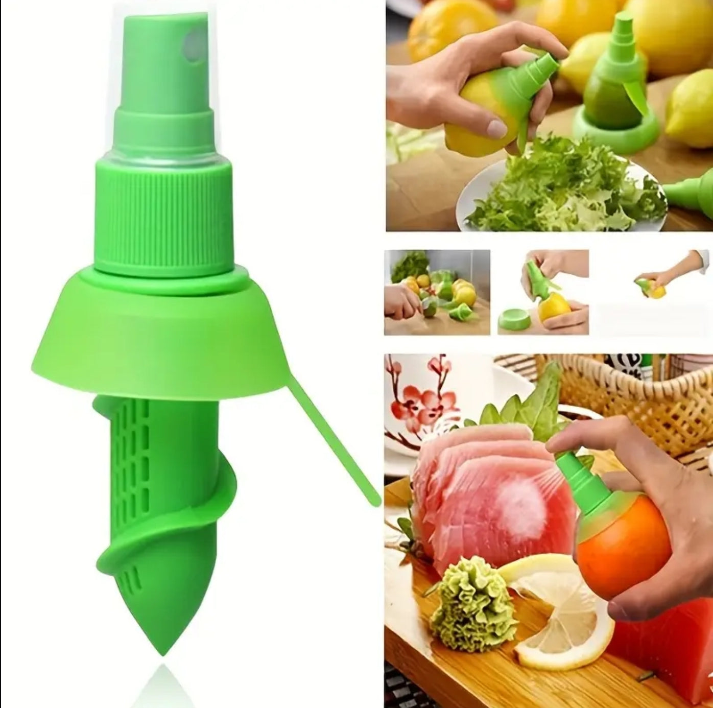 3pcs Manual Citrus Juice Sprayer for Lemon/Orange - Creative,  Convenient  Kitchen Essential