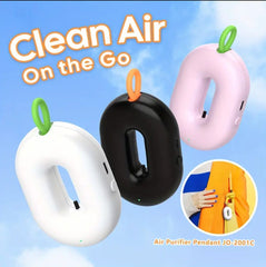 Portable Air Purifier Pendant Charm - USB Rechargeable, Ionizer Bag Charm, Pendant, Car Accessory